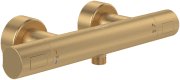 Термостат для душу Villeroy & Boch Universal Taps & Fittings двовентильний матове золото TVS00001700076