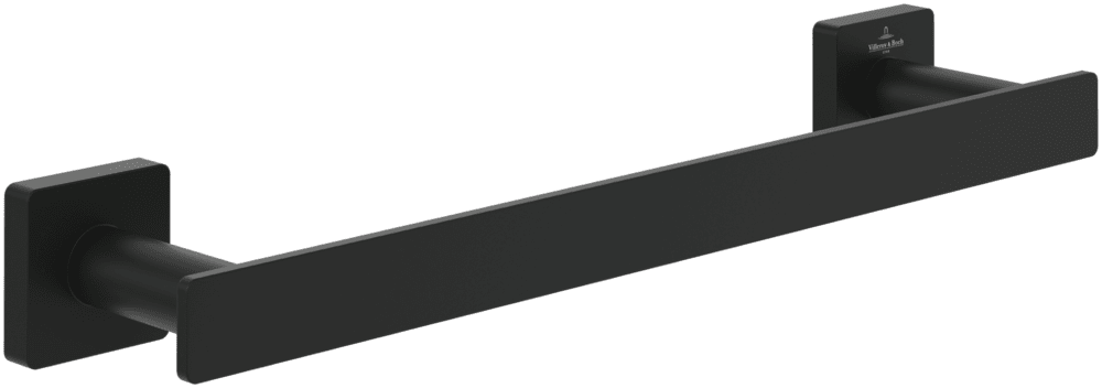 Держатель для полотенец Villeroy & Boch Elements - Striking 34,5 см латунь матовый черный TVA152009000K5