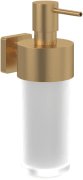 Диспенсер для рідкого мила Villeroy & Boch Elements - Striking із держателем матове золото TVA15200700076