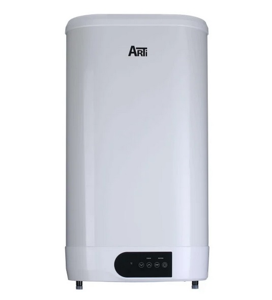 Бойлер Arti WH Flat M 100L/2 New универсальный мокрый ТЭН белый 332251