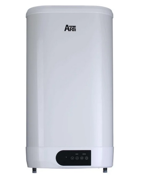 Бойлер Arti WH Flat M Dry 100L/2 New універсальний сухий ТЕН білий 332254
