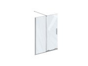 Шторка для ванни Ravak Roll ROVS 2-110 110х150 см профіль полірований алюміній прозоре скло X786D0C00Z1