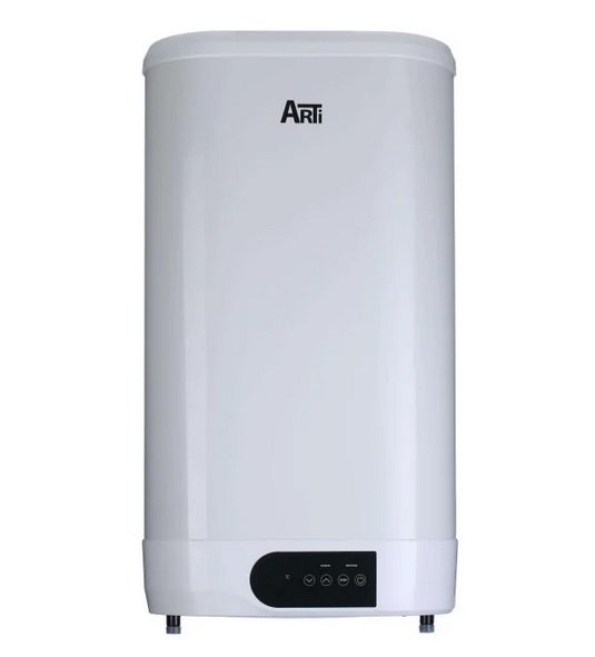 Бойлер Arti WH Flat M 100L/2 New універсальний мокрий ТЕН білий 332251