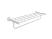 Тримач для рушників Ravak Kona KN 330 з полицею матовий білий X07P1318