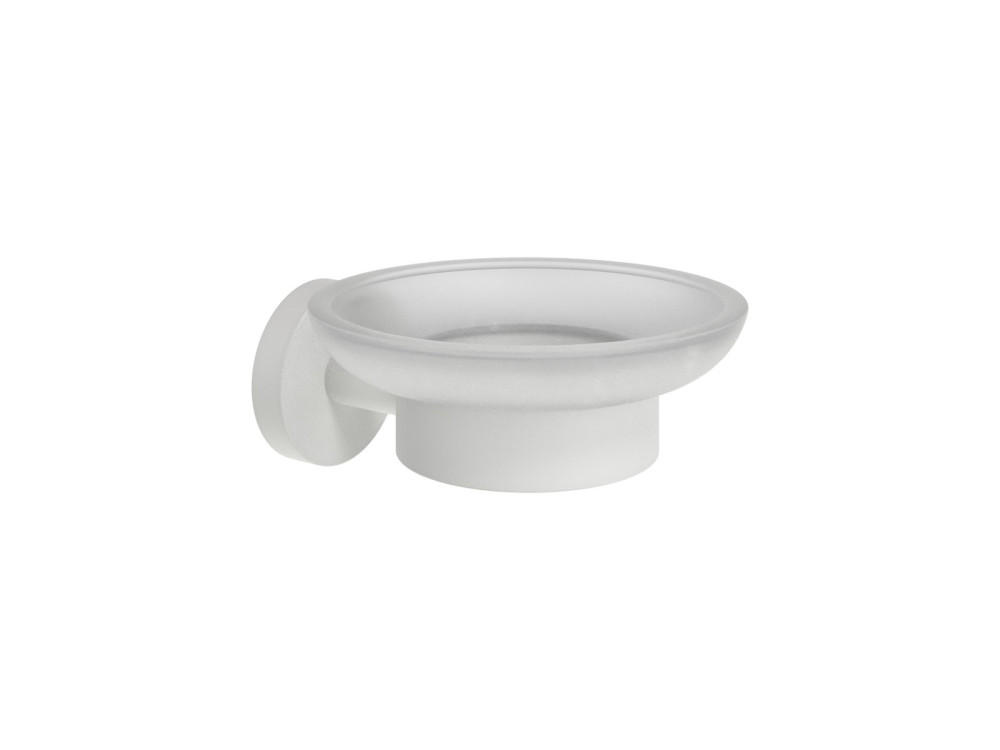 Мыльница для ванной Ravak Kona KN 200 с держателем матовый белый X07P1321