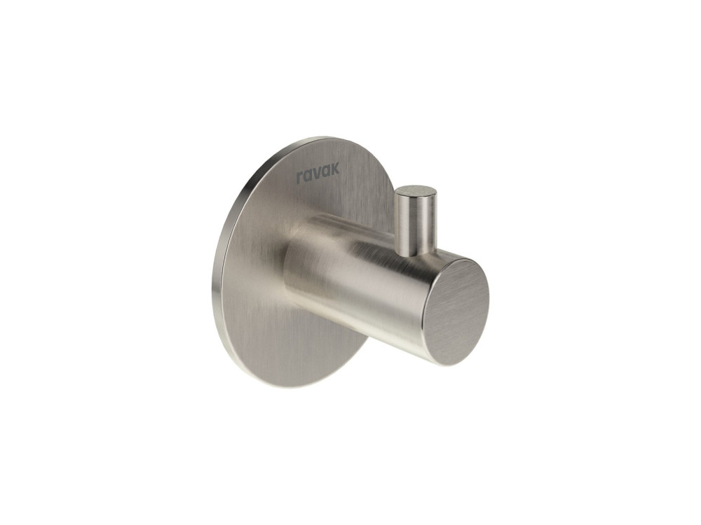 Гачок для ванної Ravak Kona KN 111 одинарний матова нержавіюча сталь X07P1472