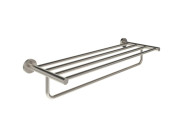 Держатель для полотенец Ravak Kona KN 330 с полкой матовая нержавеющая сталь X07P1292