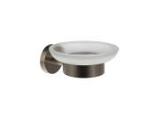 Мыльница для ванной Ravak Kona KN 200 с держателем матовый графит X07P1334