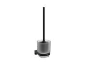 Ершик для унитаза Ravak Chrome II CR II 410 с держателем черный матовый X07P1384