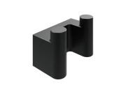 Крючок для ванной Ravak Chrome II CR II 100 двойной черный матовый X07P1374