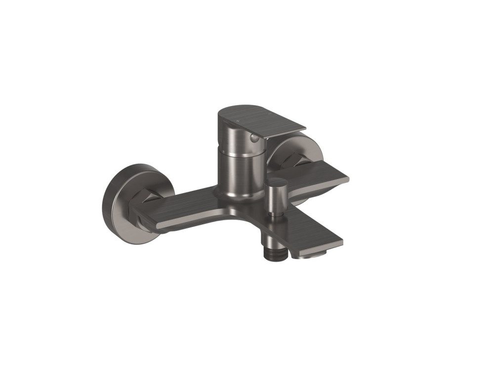 Смеситель для ванной Ravak Plan однорычажный графит матовый X070654