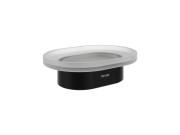 Мыльница для ванной Ravak Chrome II CR II 201 черный матовый X07P1376
