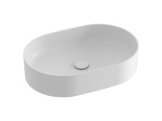 Раковина для ванної кімнати Ravak Ceramic Slim O 55х37 см кераміка матовий білий XJX0E155000