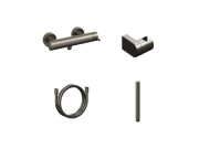 Змішувач для душу Ravak Espirit із душовим гарнітуром графіт матовий X07S131