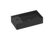 Раковина для ванной Ravak Veda 40х22 см керамика черный матовый XJX0D240000