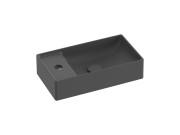 Раковина для ванной Ravak Veda 40х22 см керамика антрацит XJX03240000