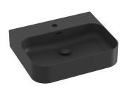 Раковина для ванной Ravak Ceramic Slim Wall R 55,3х45,2 см керамика черный матовый XJX0D155005