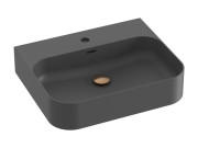 Раковина для ванной Ravak Ceramic Slim Wall R 55,3х45,2 см керамика антрацит XJX03155005