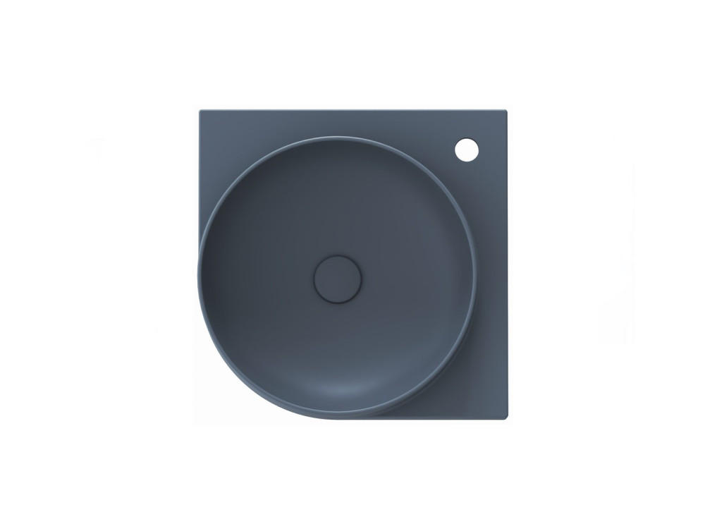 Раковина для ванной Ravak Yard 450 C 45х45 см угловая керамика Deepsea Blue XJX07245000