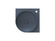 Раковина для ванної кімнати Ravak Yard 450 C 45х45 см кутова кераміка Deepsea Blue XJX07245000