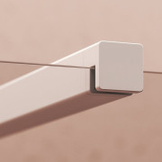 Держатель для душевой перегородки Ravak W SET-100 Wall/Corner белый матовый GWD01000E002