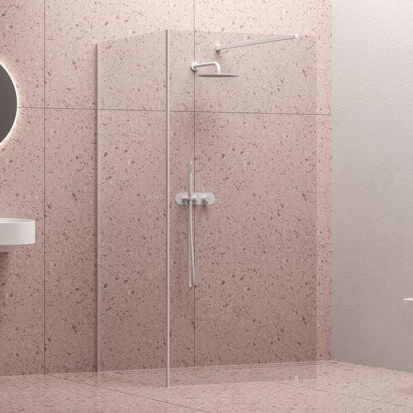 Душевой уголок Ravak Walk In Corner 120х80 профиль белый матовый стекло transparent GW1CG4E00Z1