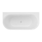 Ванна акрилова Ravak Ypsilon Wall 178x86 см білий/злив перелив білий XC00100047
