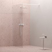 Душевая перегородка Ravak Walk-In Wall 100 профиль белый матовый стекло transparent GW9WA0E00Z1