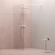 Душевая перегородка Ravak Walk-In Wall 130 см профиль белый матовый стекло transparent GW9WJ0E00Z1