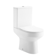 Унитаз-компакт напольный Ravak Concept Classic Combi RimOff 38,5х62 см с сиденьем керамика белый глянец RKUM100007