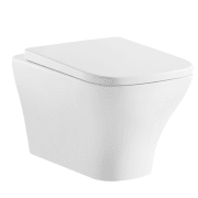 Підвісний унітаз Ravak Concept Style Up RimOff 36,3х48,6 см з сидінням кераміка білий глянець RKUM000008