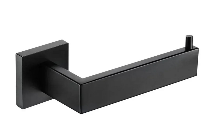 Держатель для туалетной бумаги VBI Jupiter металл черный VBI-040612BL