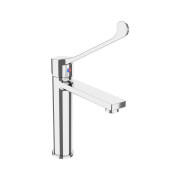 Смеситель для раковины Ravak Safe SF 014.00 с медицинским рычагом хром X070620