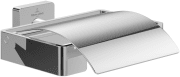 Держатель для туалетной бумаги Villeroy & Boch Elements - Striking с крышкой латунь хром TVA15201300061