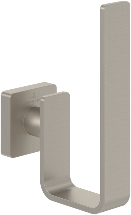 Тримач для запасного рулону туалетного паперу Villeroy & Boch Elements - Striking латунь матовий нікель TVA15201500064