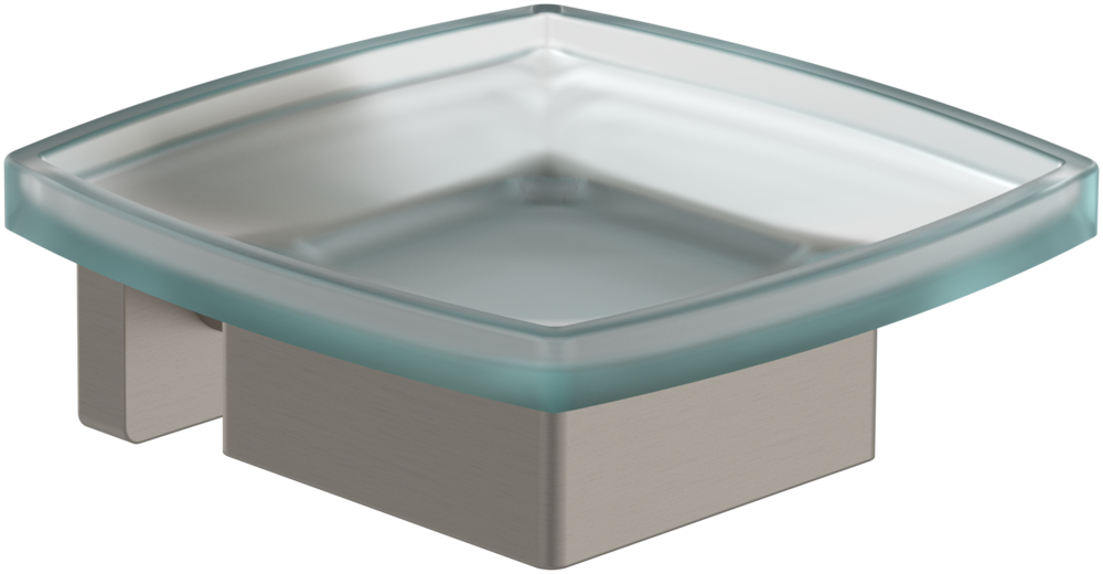 Мильниця для ванної кімнати Villeroy & Boch Elements - Striking з тримачем матовий нікель TVA15202000064