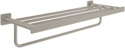 Держатель для полотенец Villeroy & Boch Elements - Striking с полкой матовый никель TVA15200600064