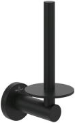 Тримач для запасного рулону туалетного паперу Villeroy & Boch Elements - Tender матовий чорний TVA151015000K5