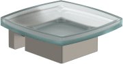 Мыльница для ванной Villeroy & Boch Elements - Striking с держателем матовый никель TVA15202000064