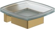 Мыльница для ванной Villeroy & Boch Elements - Striking с держателем матовое золото TVA15202000076