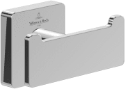 Гачок для ванної Villeroy & Boch Elements - Striking подвійний латунь хром TVA15201200061