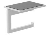 Держатель для туалетной бумаги Kludi Vela C с полкой белый матовый 3197153