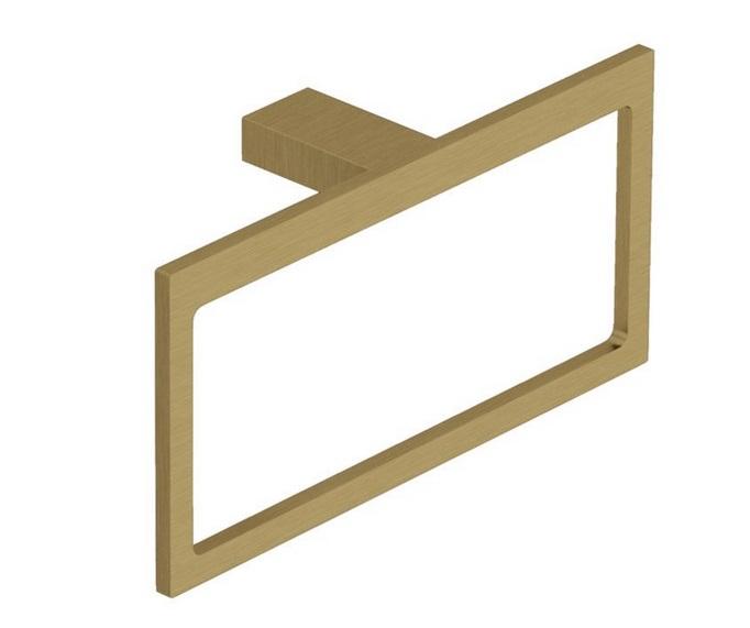 Держатель-кольцо для полотенец Kludi Vela C брашированное золото PVD 31978N0