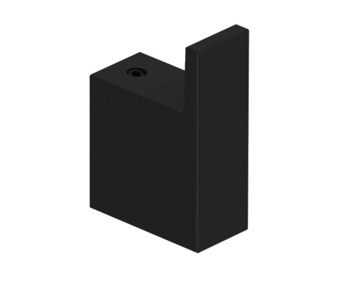 Гачок для ванної кімнати Kludi Vela C одинарний чорний матовий 3198439