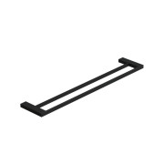 Держатель для полотенец Kludi Vela C двойной 63 см черный матовый 3198839