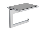 Тримач для туалетного паперу Kludi Vela C з полицею хром 3197105