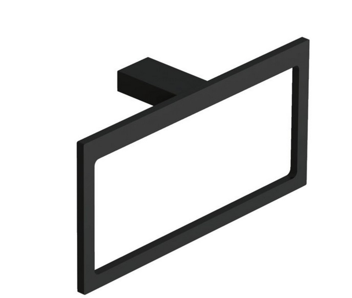 Тримач-кільце для рушників Kludi Vela C чорний матовий 3197839