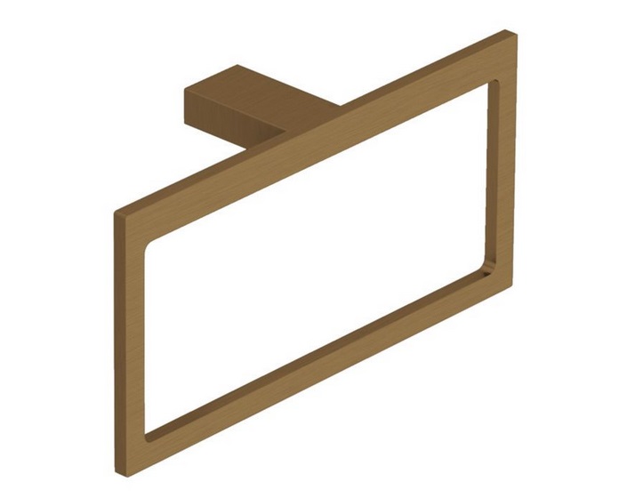 Держатель-кольцо для полотенец Kludi Vela C брашированная бронза PVD 31978N1