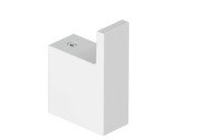 Гачок для ванної кімнати Kludi Vela C одинарний білий матовий 3198453