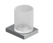 Склянка для зубних щіток Kludi Vela C з тримачем хром 3197505